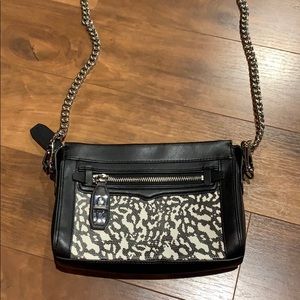 Rebecca Minkoff Purse. Black & white.